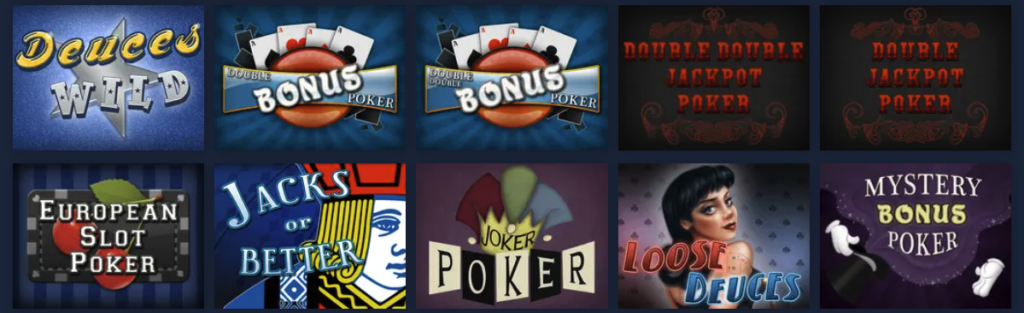 Exclusive Casino Video Póker 