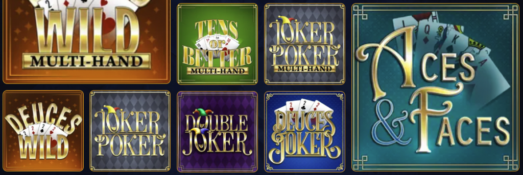 Golden Lion Casino Video Póker 